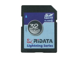 RiDATA Lightning Series 32GB SDHC Flash Model RDSDHC32G LIG10