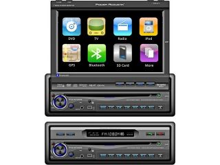 Power Acoustik 1 Din DVD Receiver w/ 7" Touch Screen & Bluetooth