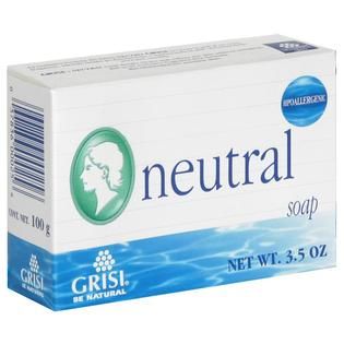 Grisi Bar Soap, Hypoallergenic, Neutral, 3.5 oz   Beauty   Bath & Body