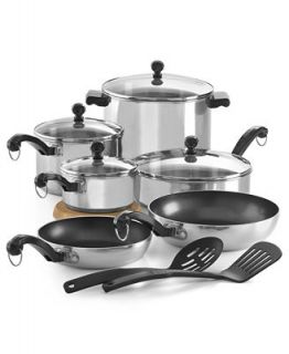 Farberware Classic Stainless Steel 12 Piece Cookware Set