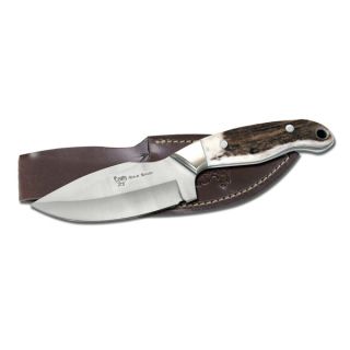 Hen & Rooster 8.75 inch Deer Stag Bowie and Sheath