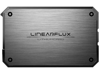 Linearflux LithiumCard Silver/Black 1200 mAh Ultra Thin HyperCharger 1200mAh Micro USB LC121SLBK