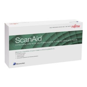 Fujitsu ScanAid   Scanner cleaning kit   for fi 5015C   OPEN BOX
