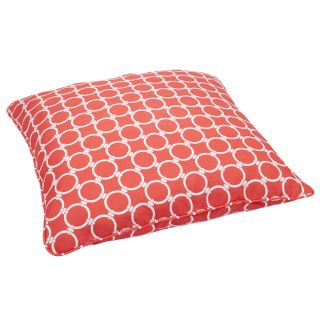 Links Coral Corded Outdoor/ Indoor Large 28 inch Floor Pillow