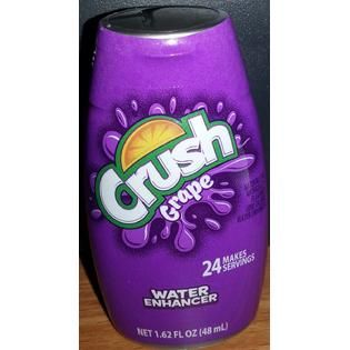Crush Liquid Water Enhancer, Grape, 1.62 fl oz   Food & Grocery