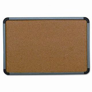 Iceberg Cork Bulletin Board, 48 x 36   Office Supplies   Office