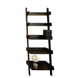 Woodland Imports Leaning Ladder 76 Bookcase