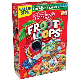 Kellogg's Froot Loops Cereal, 21.7 oz