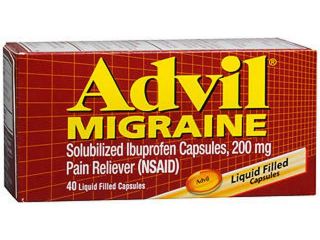 Advil Migraine Liquid Filled Capsules   40 ct