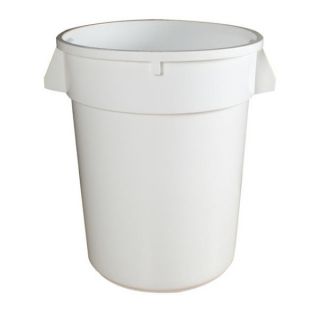 Continental Manufacturing 32 gallon Round White Huskee Container