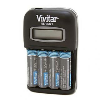 Vivitar VIV BC 491 1 Hour LCD Charger   TVs & Electronics   Batteries