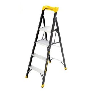 Gorilla Ladders 5.5 ft. Fiberglass Hybrid Ladder with 250 lb. Load Capacity Type I Duty Rating (Comparable to 6 ft. Step Ladder) GLF 5X