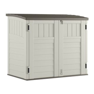 Suncast Vanilla Resin Outdoor Storage Shed (Common 53 in x 32.25 in; Interior Dimensions 49 in x 28.25 in)