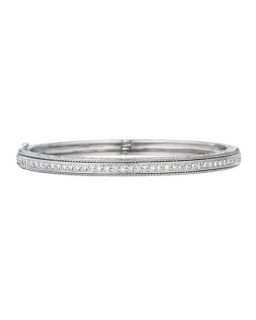 Penny Preville Classic Collection Diamond Bangle with Side Twists