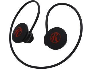 Rosewill R Studio E Motion Wireless Sport Headphones   Bluetooth, Black & Red, Stereo, Wrap Around with Hands Free Mic