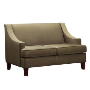 Oxford Creek  Taupe Curved arms Loveseat