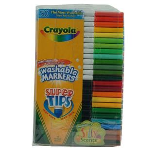 Crayola 50ct Supertip Markers   Toys & Games   Arts & Crafts   Drawing