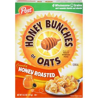 Honey Bunches of Oats Honey Roasted Cereal 14.5 OZ BOX