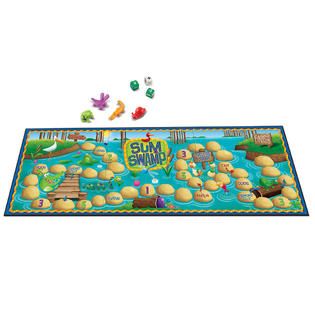 Learning Resources SUM SWAMP ADDITION SUBTRACTION GAME   Toys & Games