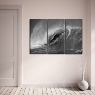 Ready2hangart Surf by Nicola Lugo 3 Piece Photographic Printt on