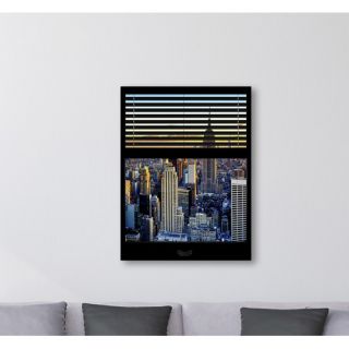 Window View NYC Sunset 6 by Philippe Hugonnard Photographic Print on