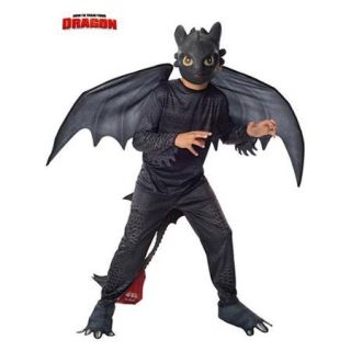 How to Train a Dragon 2 Toothless Night Fury Costume for Kids   Size M