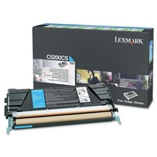 Lexmark C5200cs C520 C530 Cyan Return Program Toner Cartridge [1.5k]