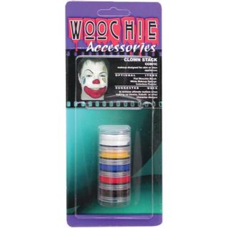 Clown Stack Carded Halloween Makeup Kit