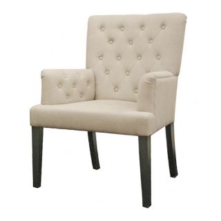 Solana Natural Beige Linen Modern Dining Chair  ™ Shopping