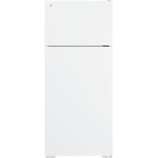 GE  18.1 cu. ft. Top Freezer Refrigerator   White ENERGY STAR®