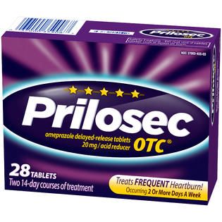 Prilosec Acid Reducer Prilosec OTC Frequent Heartburn Medicine and