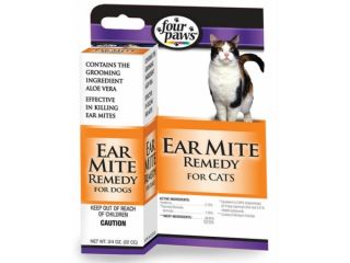 Four Paws   Ear Mite Remedy Cats .75 Ounce   100202112 01732 