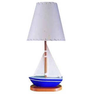 Filament Design Cooper 21 in. Blue Sail Boat Novelty Lamp CLI DSS565308