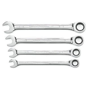 GearWrench 4 Pc Combination Ratcheting Wrench Set Inch   Tools