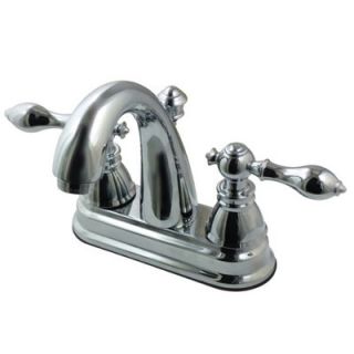 Kingston Brass Americana Double Handle Centerset Bathroom Faucet with