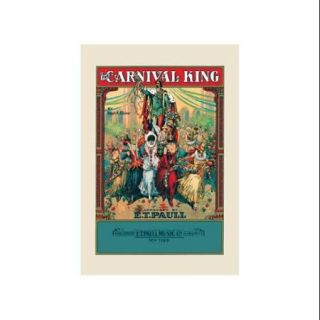 Carnival King Print (Unframed Paper Poster Giclee 20x29)