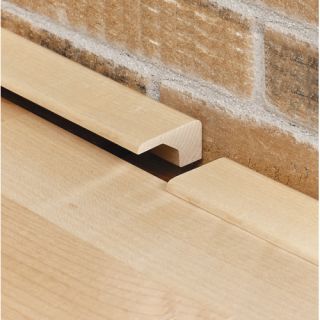 Moldings Online 0.68 x 1.56 x 78 Solid Birch Square Nose in Caramel