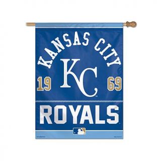 MLB 27" x 37" Vertical Team Banner   Kansas City Royals   7795387