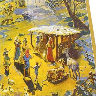 Nativity Text Advent Calendar by Alexander Taron