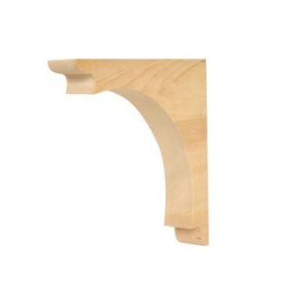 Waddell CR310 1 3/4 in. x 9 3/4 in. x 9 3/4 in.Solid Basswood Corbel 10001523