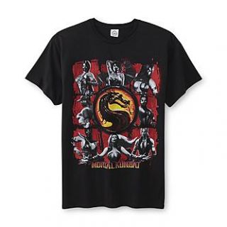 Mortal Kombat Young Mens Graphic T Shirt   Clothing, Shoes & Jewelry