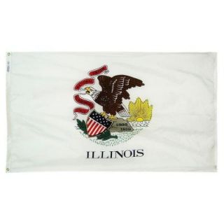Annin Flagmakers 4 ft. x 6 ft. Illinois State Flag 141470