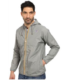 K WAY Claude Waterproof Heathered Jacket w/ Hood