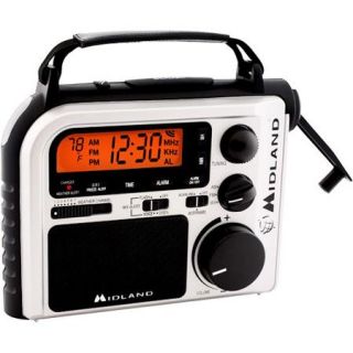 Midland Emergency Crank Radio with AM/FM and Weather Alert