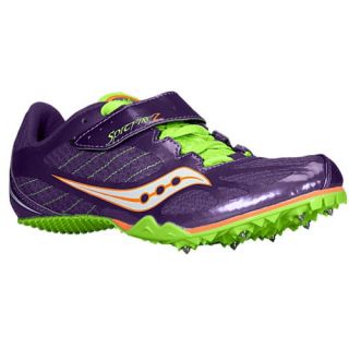 Saucony Spitfire 2   Womens   Track & Field   Shoes   White/Purple