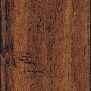 Style Selections 0.375 in Bamboo Locking Hardwood Flooring Sample (Brown)