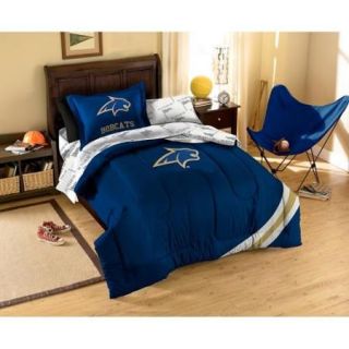 Montana State University Bobcats 7 piece Bed in a Bag Set Montana State 881 Full Set