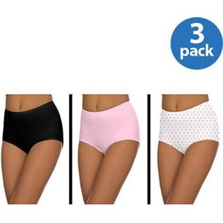 Best Fitting   Cotton Stretch Brief Panties, 3 Pack