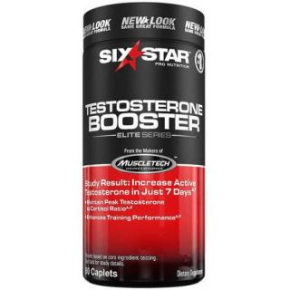 Six Star Pro Nutrition Professional Strength Testosterone Booster Dietary Supplement, 60ct