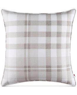 Tommy Hilfiger Range Plaid 20 Square Decorative Pillow   Bedding